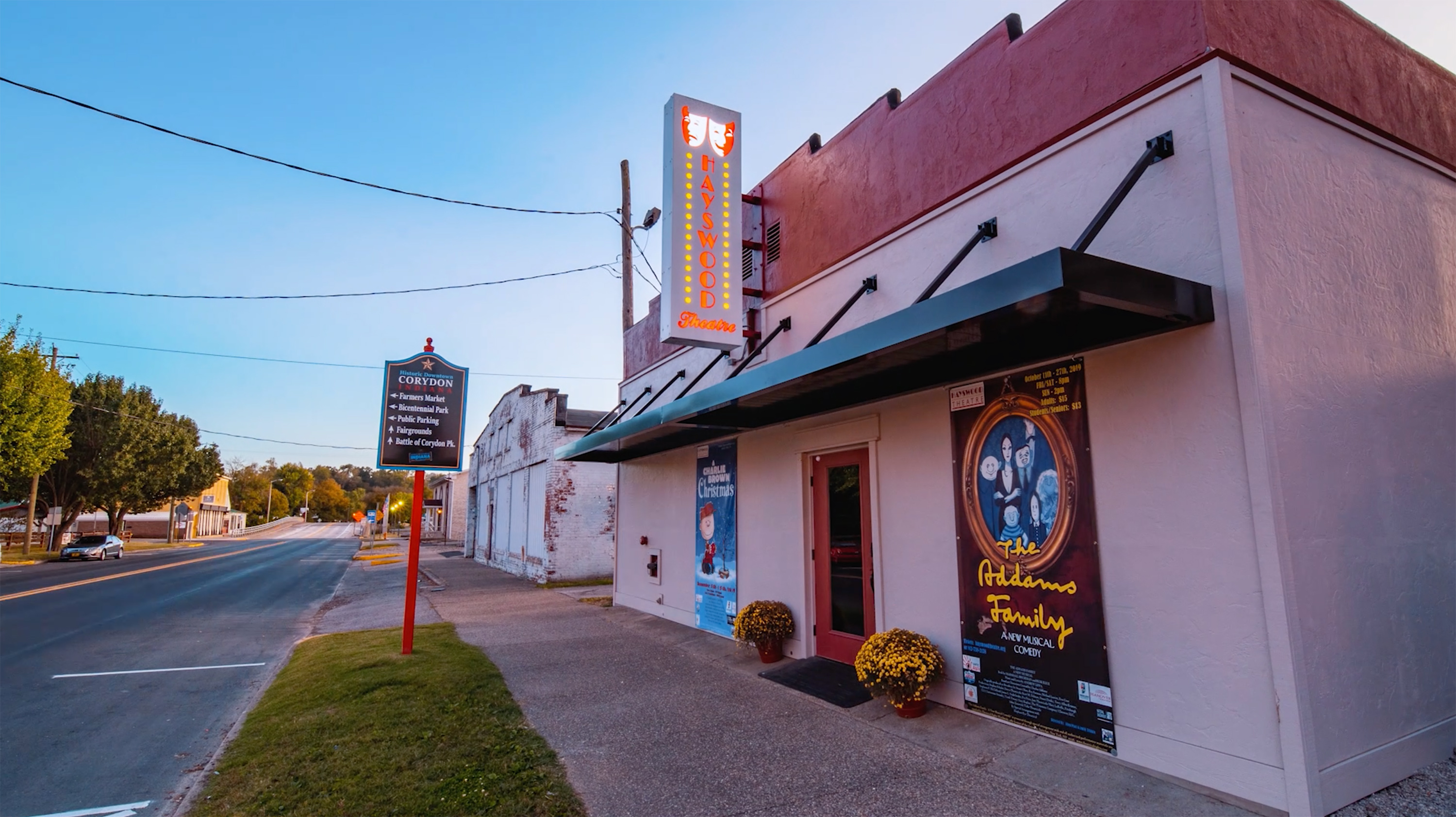 Hayswood Theatre Downtown Corydon, Indiana